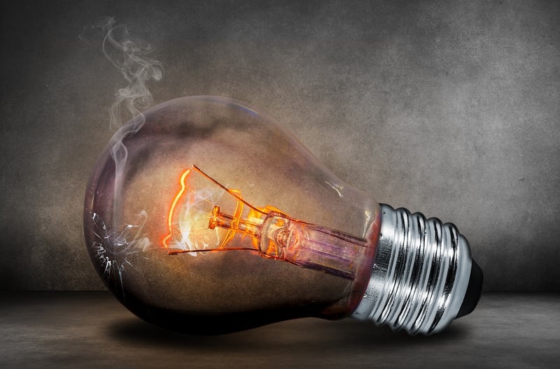 Repurposed Light Bulb
